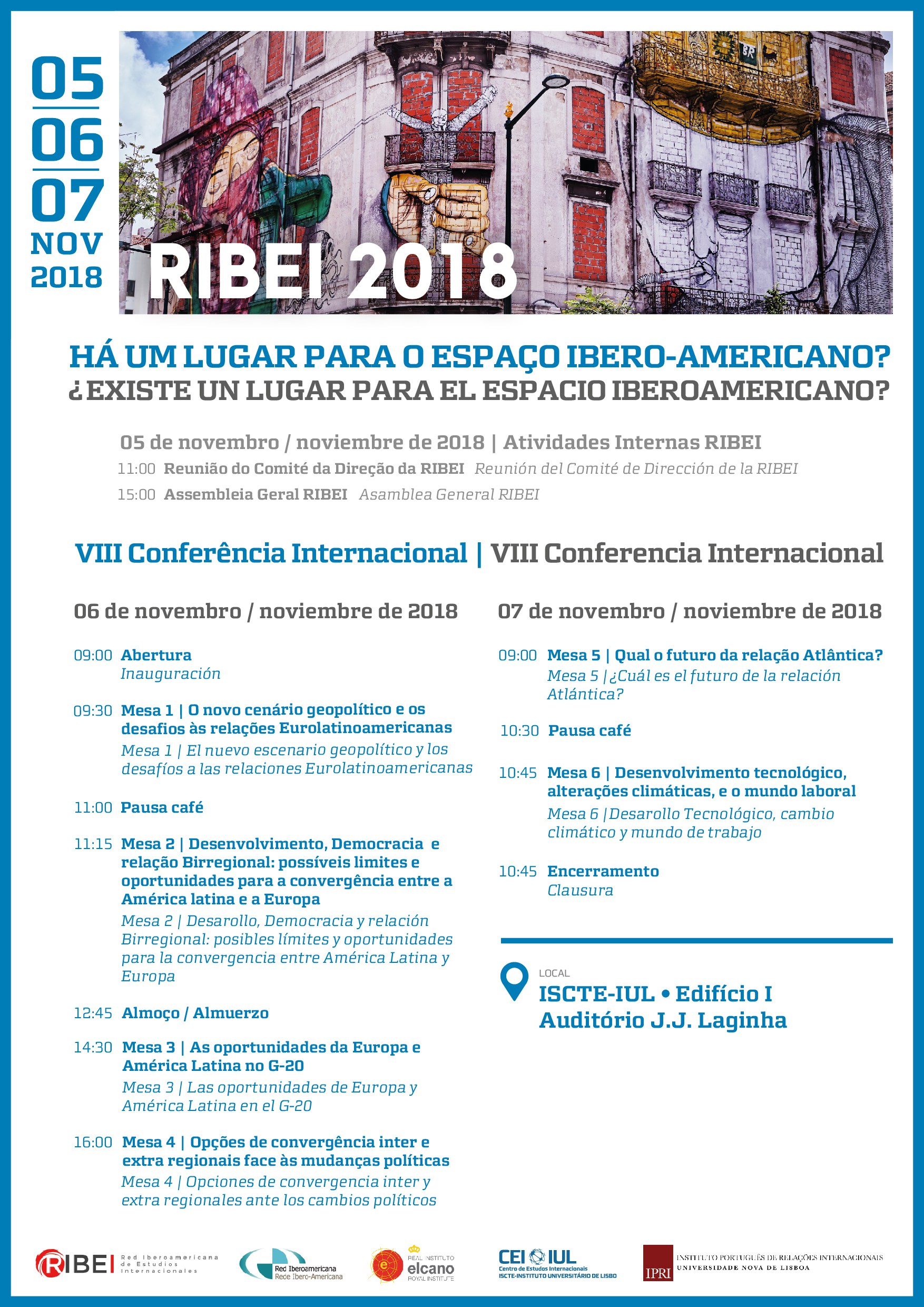 OEI na VIII Conferência da Rede Ibero-americana (RIBEI) “Há lugar para um espaço Ibero-Americano?”