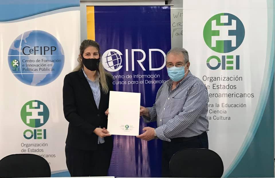 La OEI y la Fundación CIRD firman convenio de cooperación en el área de educación
