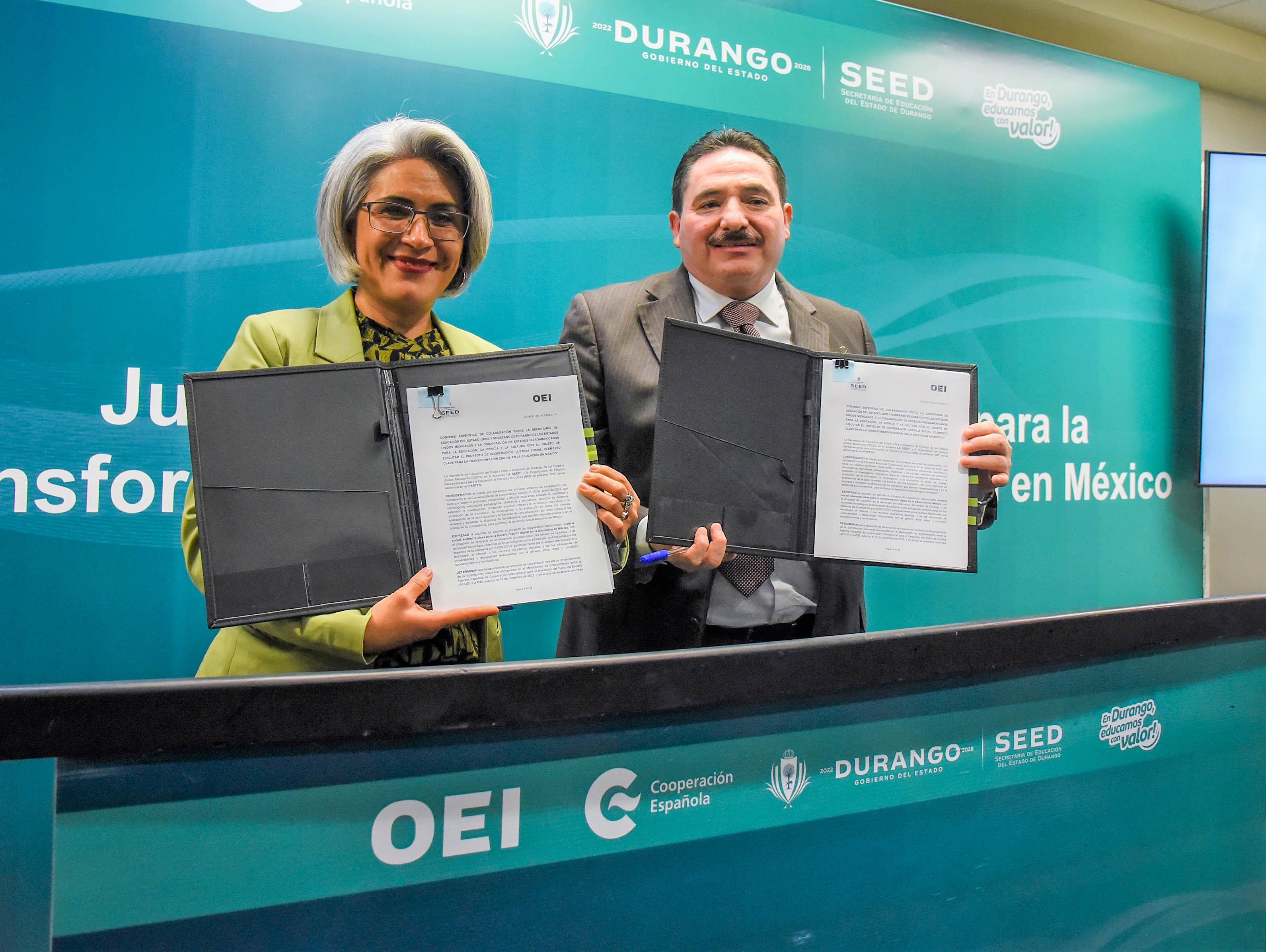 La OEI en México y la Secretaría de Educación de Durango arrancan proyecto en favor de la justicia social a través de la educación  