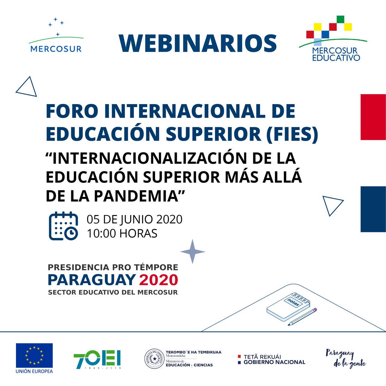 Webinar: Foro Internacional de Educación Superior - FIES 2020