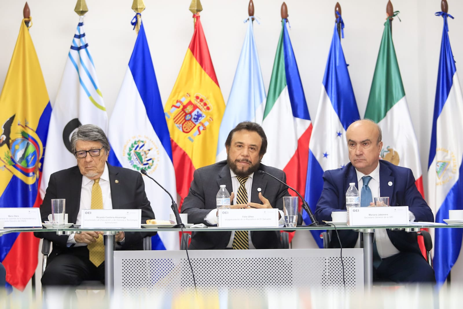 La OEI y la Vicepresidencia de El Salvador ratifican acuerdos de cooperación firmados por ambas instituciones