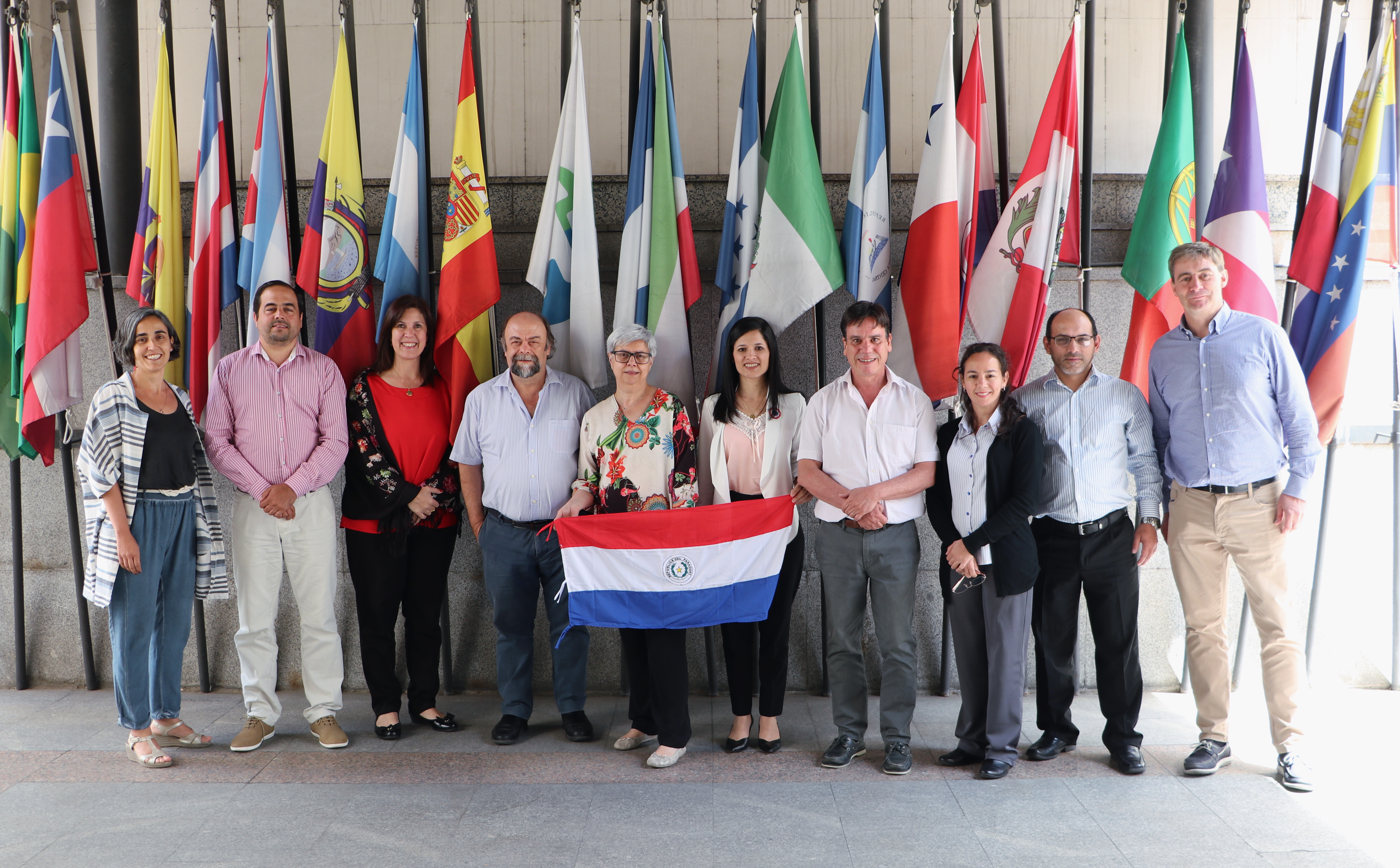 Representantes de instituciones educativas de Paraguay visitan la sede de la OEI