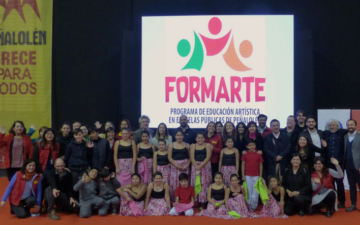 Programa FORMARTE busca integrar distintas expresiones artísticas al currículo de educación formal