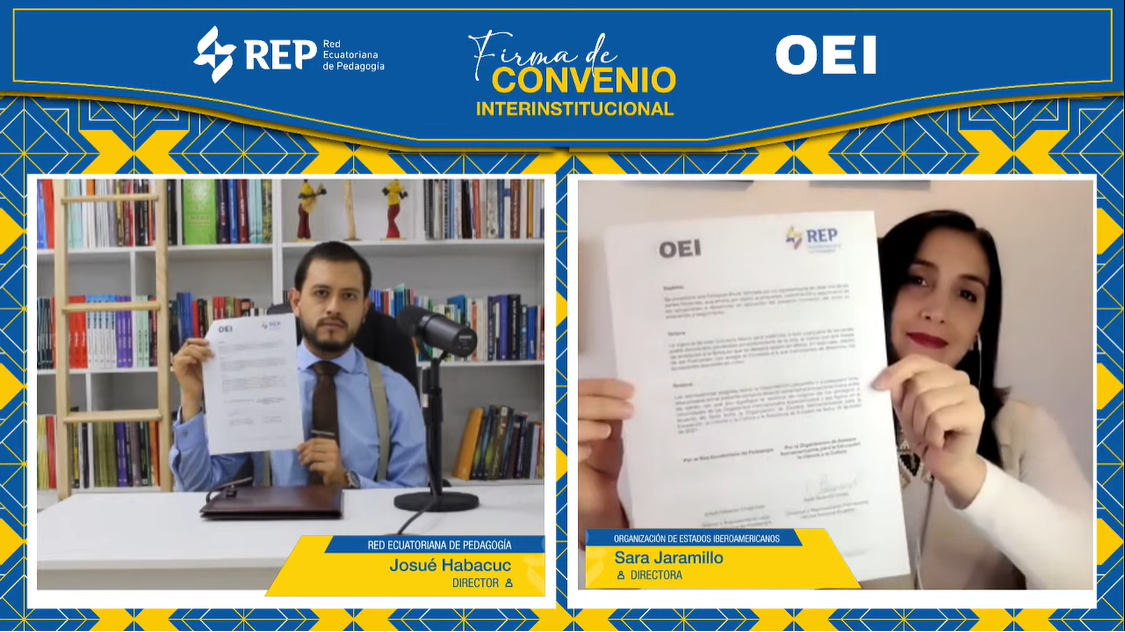 OEI y la REP firman convenio de cooperación