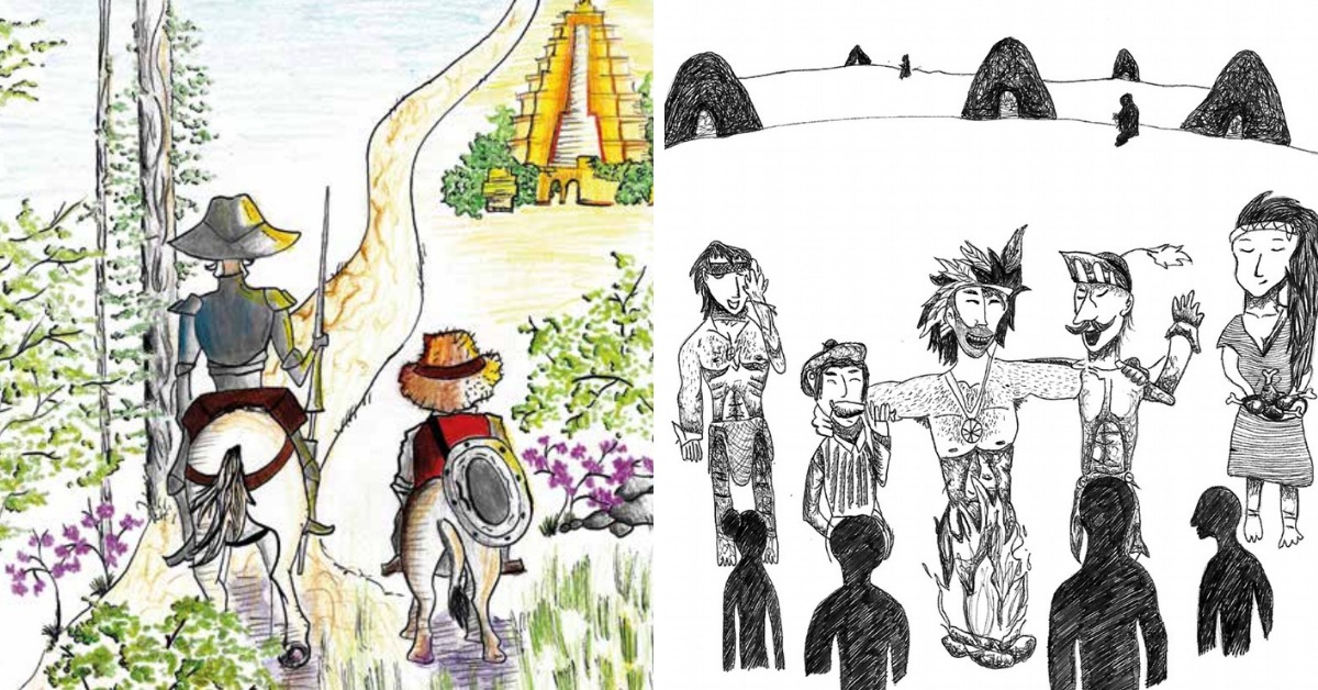 Estudiantes iberoamericanos dan vida a nuevas aventuras de don Quijote y Sancho Panza a ambos lados del Atlántico en una iniciativa pionera