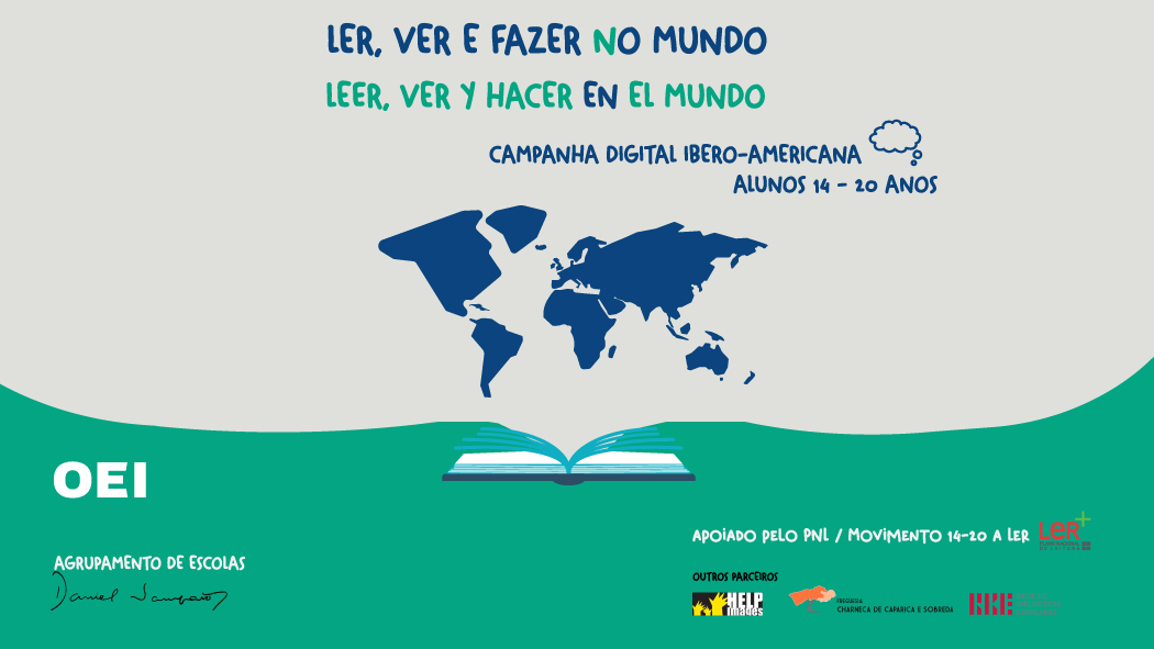 Comemoração do Dia Mundial do Livro e dos Direitos de Autor com a campanha digital “Ler, ver e fazer (n)o mundo”