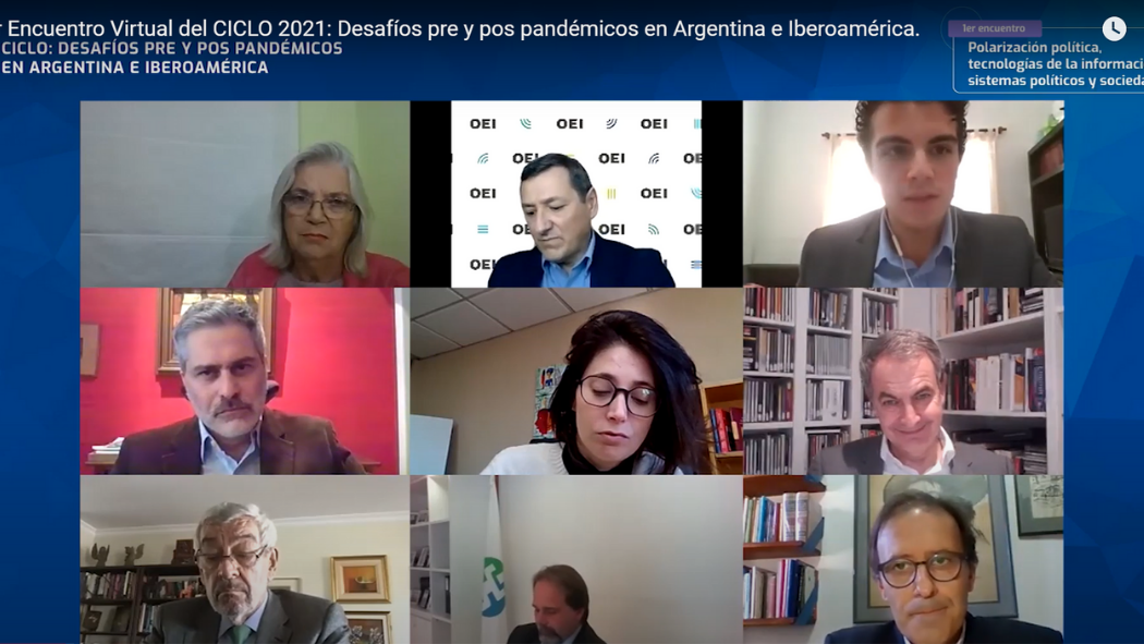Durante 2021 más de 1600 personas participaron del ciclo “Desafíos pre y pos pandémicos en Argentina e Iberoamérica”