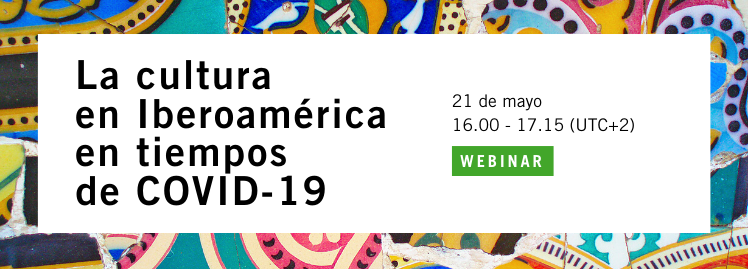 La OEI organiza el 21 de mayo el webinar «La cultura en Iberoamérica en tiempos de Covid19»