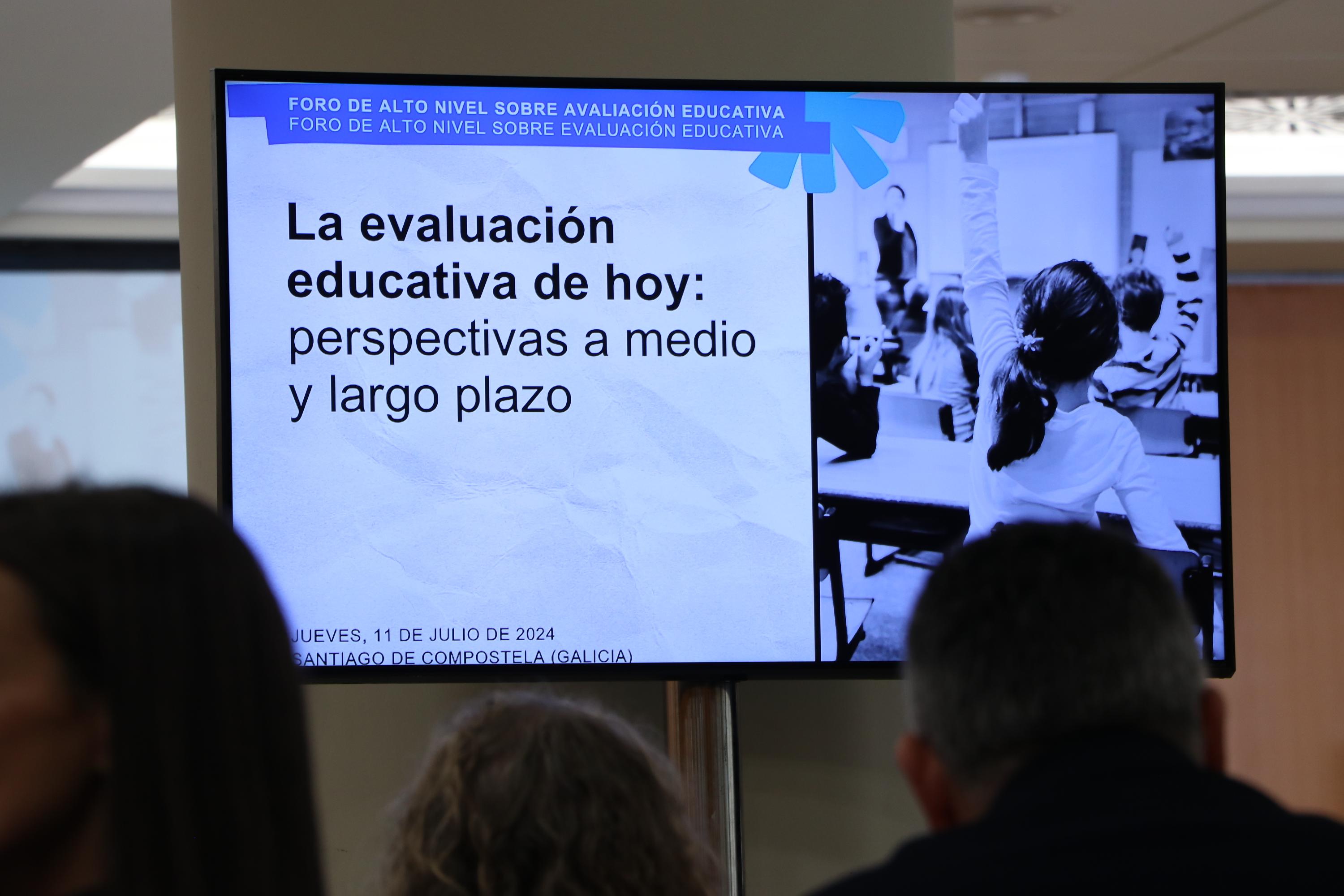 Un foro organizado por la OEI y la Xunta de Galicia debate sobre evaluación educativa y sus perspectivas de futuro