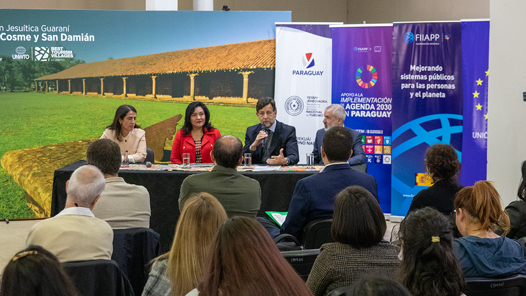OEI, SENATUR, AECID e ICOMOS dan apertura al taller de rutas culturales y ambientales en Paraguay