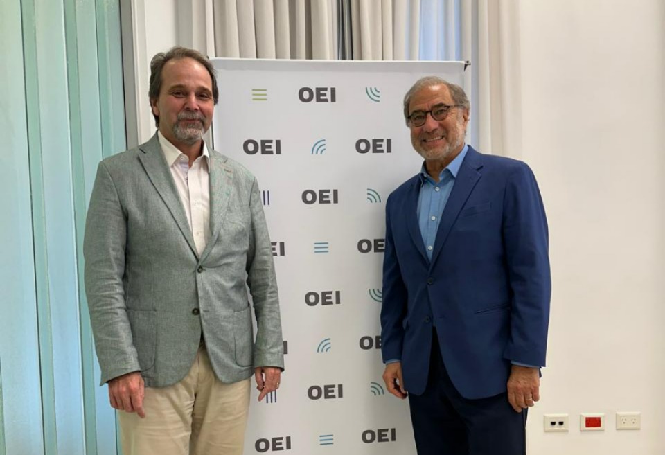 Fundación Embajada Abierta y OEI firmaron un nuevo acuerdo de cooperación