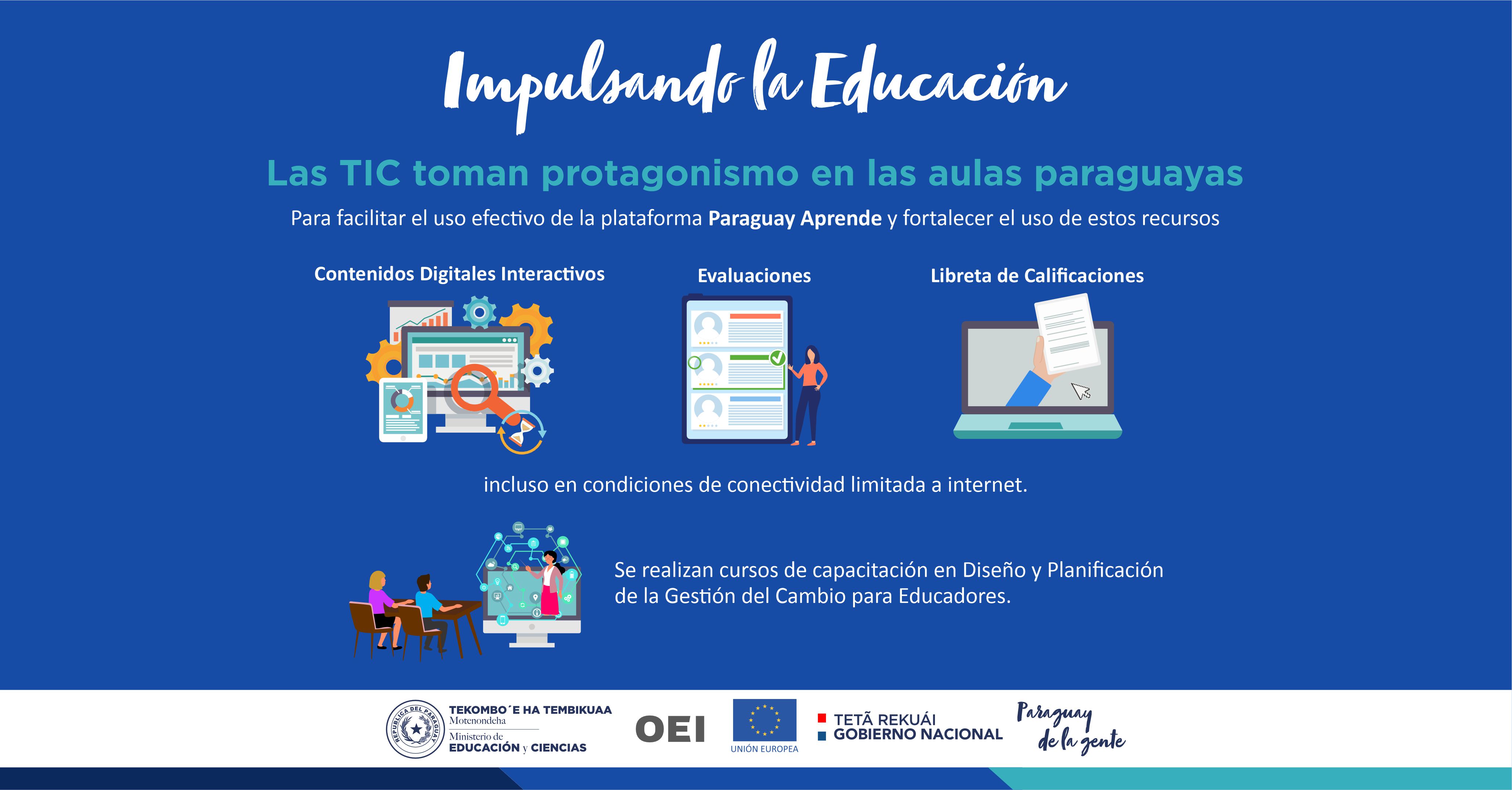 Las TIC toman protagonismo en las aulas paraguayas