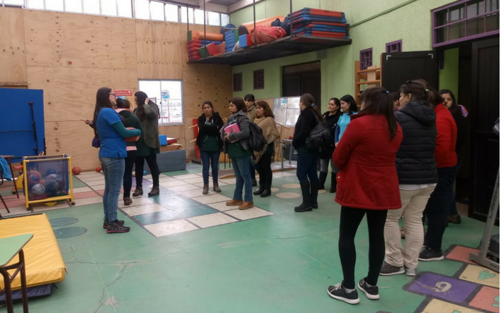 OEI Chile realizó talleres de formación sobre trabajo colaborativo e inclusión educativa para jardines infantiles JUNJI y la escuela especial Ayudando a Crecer de la Comuna de Chimbarongo