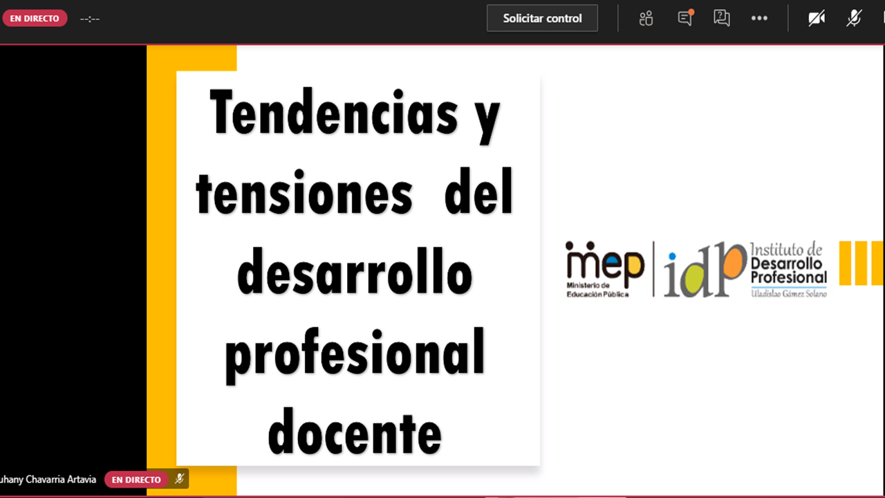 Desarrollado el Webinar “Tendencias y tensiones del desarrollo profesional docente” a cargo del Plan Ceibal