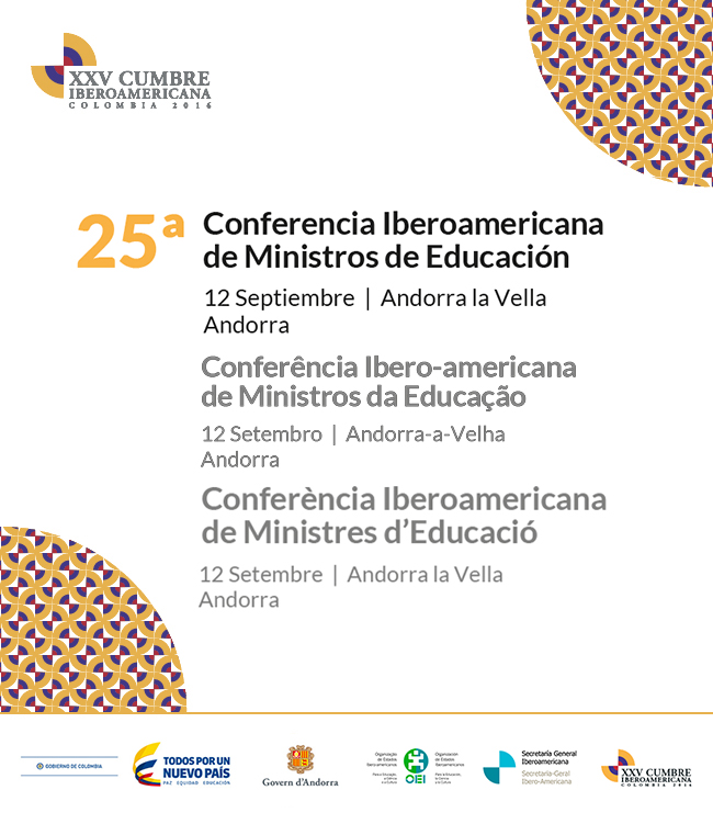 Concluye en Andorra la XXV Conferencia Iberoamericana de Ministros de Educación