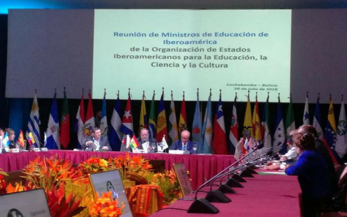 Clausura de la reunión de ministros de Educación de la OEI y el encuentro del Consejo Rector del IESME