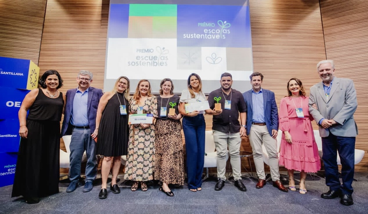 Santillana, Organização de Estados Ibero-americanos e Fundação Santillana divulgam vencedores de prêmio para projetos sustentáveis em escolas da América Latina