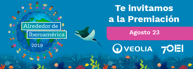 Veolia y la Organización de Estados Iberoamericanos (OEI) premiarán a los ganadores del programa Alrededor de Iberoamérica donde participaron más de 8.000 niños