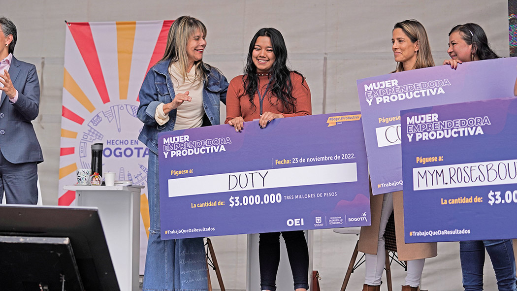 La Alcaldía Mayor de Bogotá y la OEI movilizan más de $29.000 millones para emprendimientos de mujeres