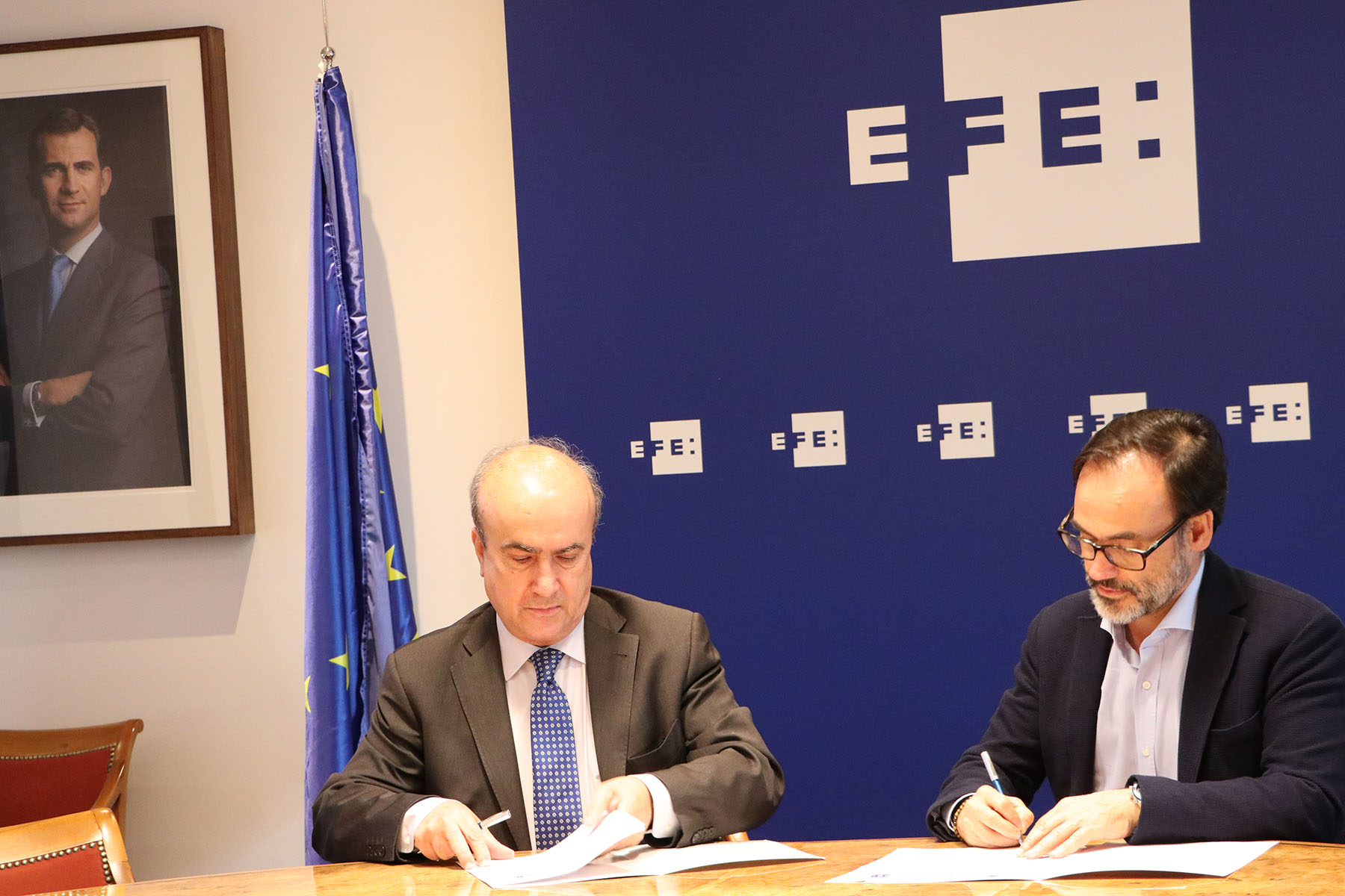 La OEI sella una alianza con Agencia EFE, la principal agencia de noticias en español del mundo
