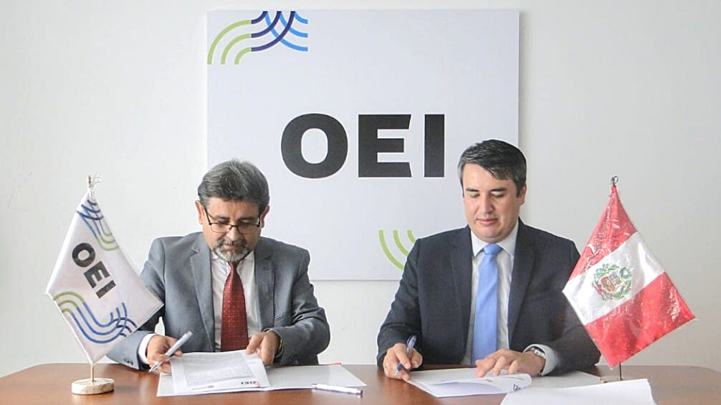 La Asociación Educativa Convivencia en la Escuela y la Organización de Estados Iberoamericanos en Perú firmaron un acuerdo de cooperación