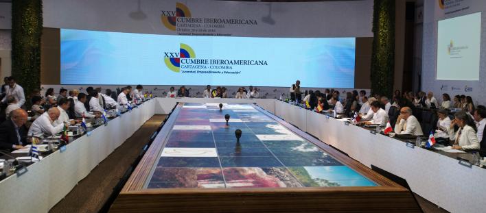 Presencia de la OEI en la XXV Cumbre Iberoamericana de Jefes de Estado y de Gobierno