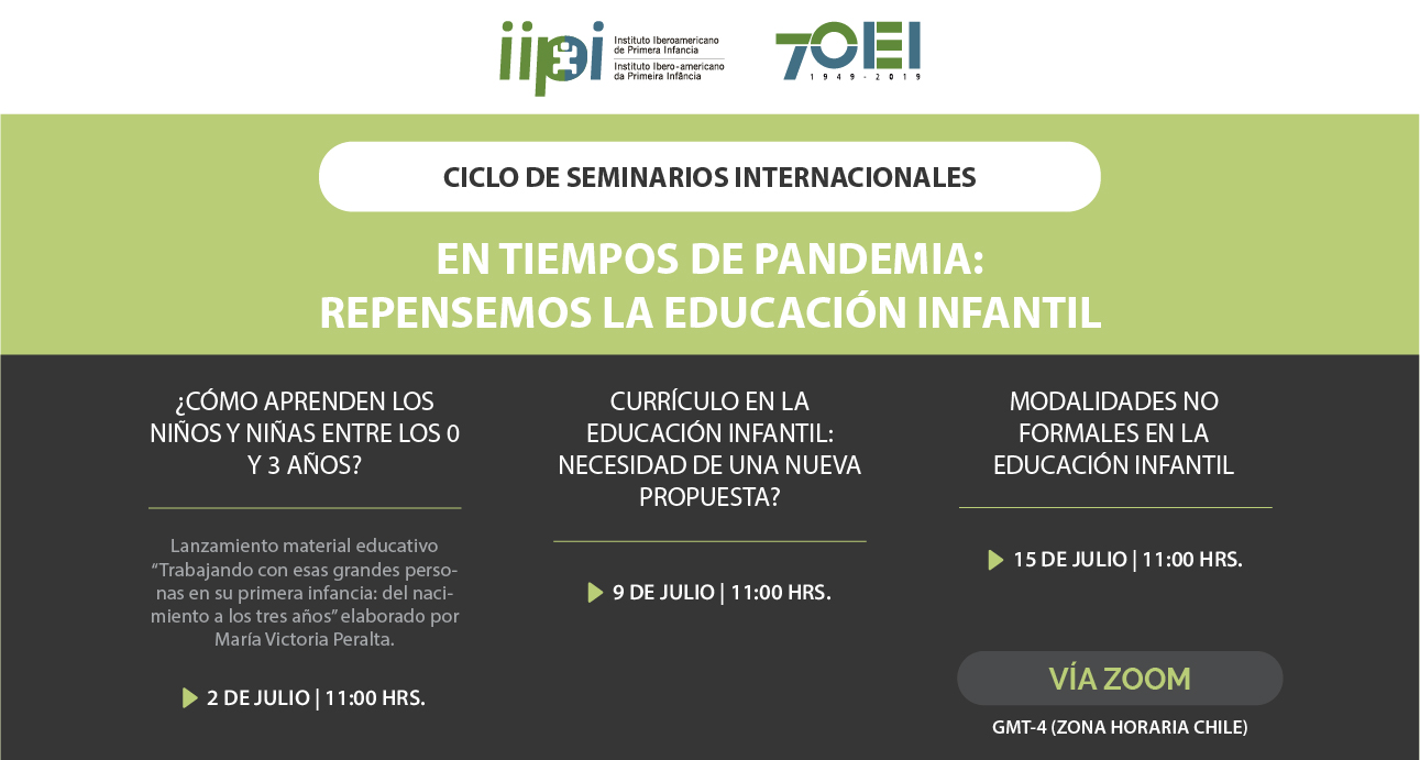 Ciclo de Seminarios Internacionales “En Tiempos de Pandemia: Repensemos la Educación Infantil”