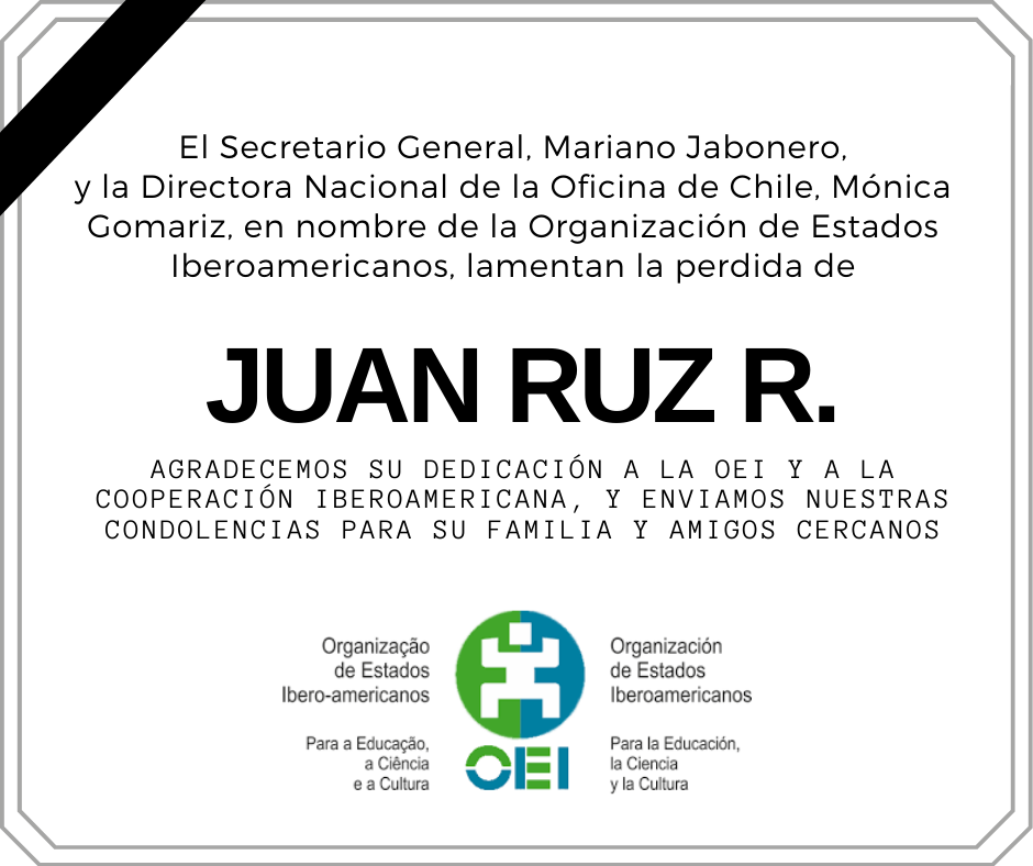 Comunicado por el fallecimiento del Dr Juan Ruz