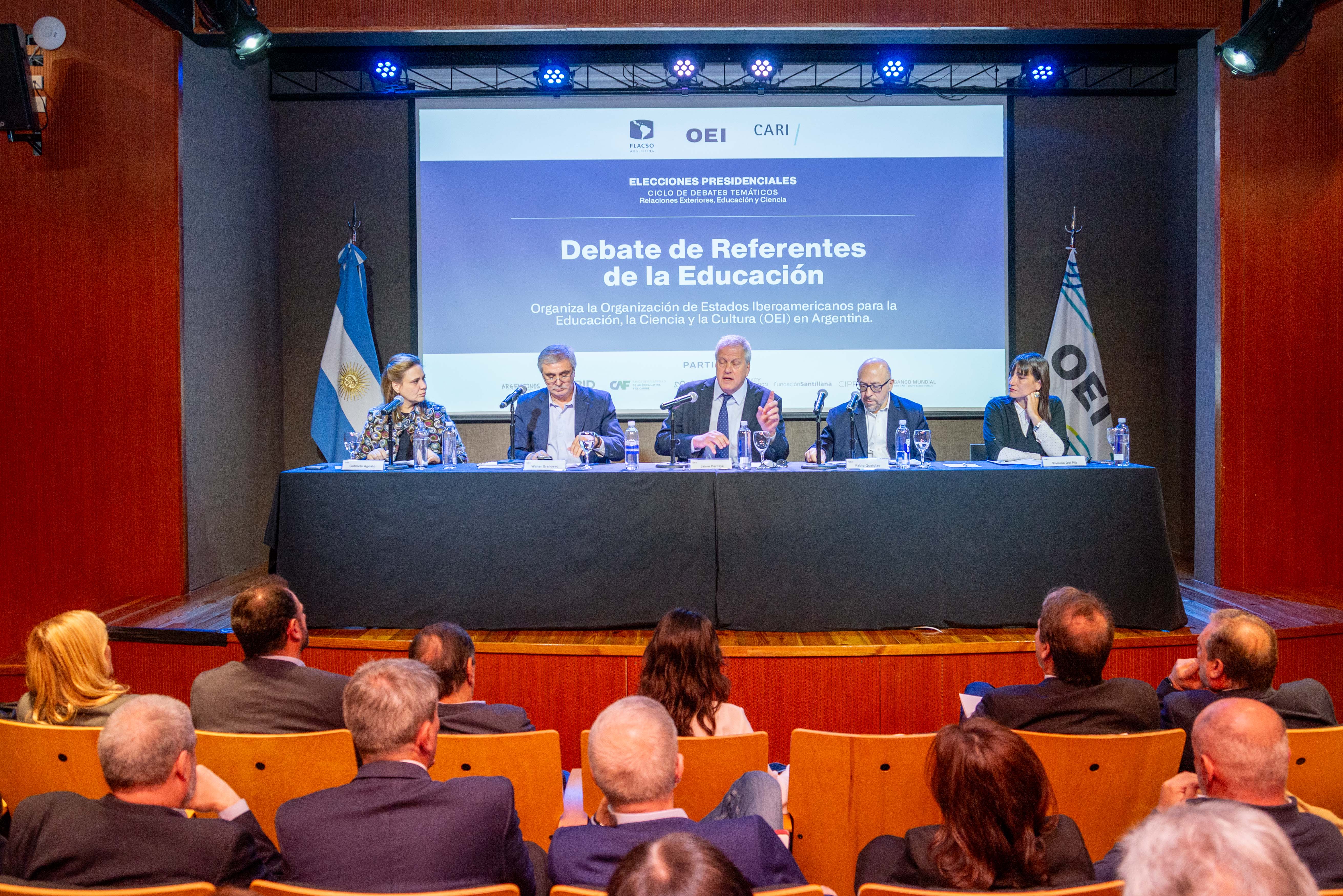 En el marco de las elecciones presidenciales, los referentes educativos de los espacios políticos debatieron en OEI Argentina 