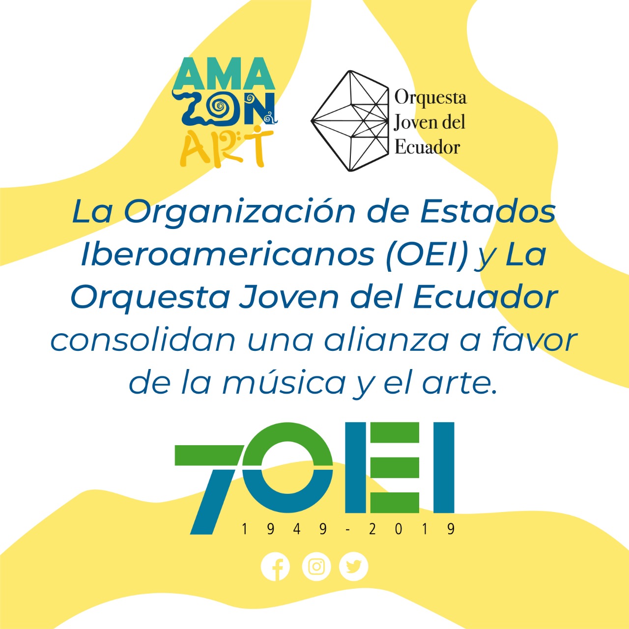 La música y el arte enlazan a la OEI con la Orquesta Joven del Ecuador