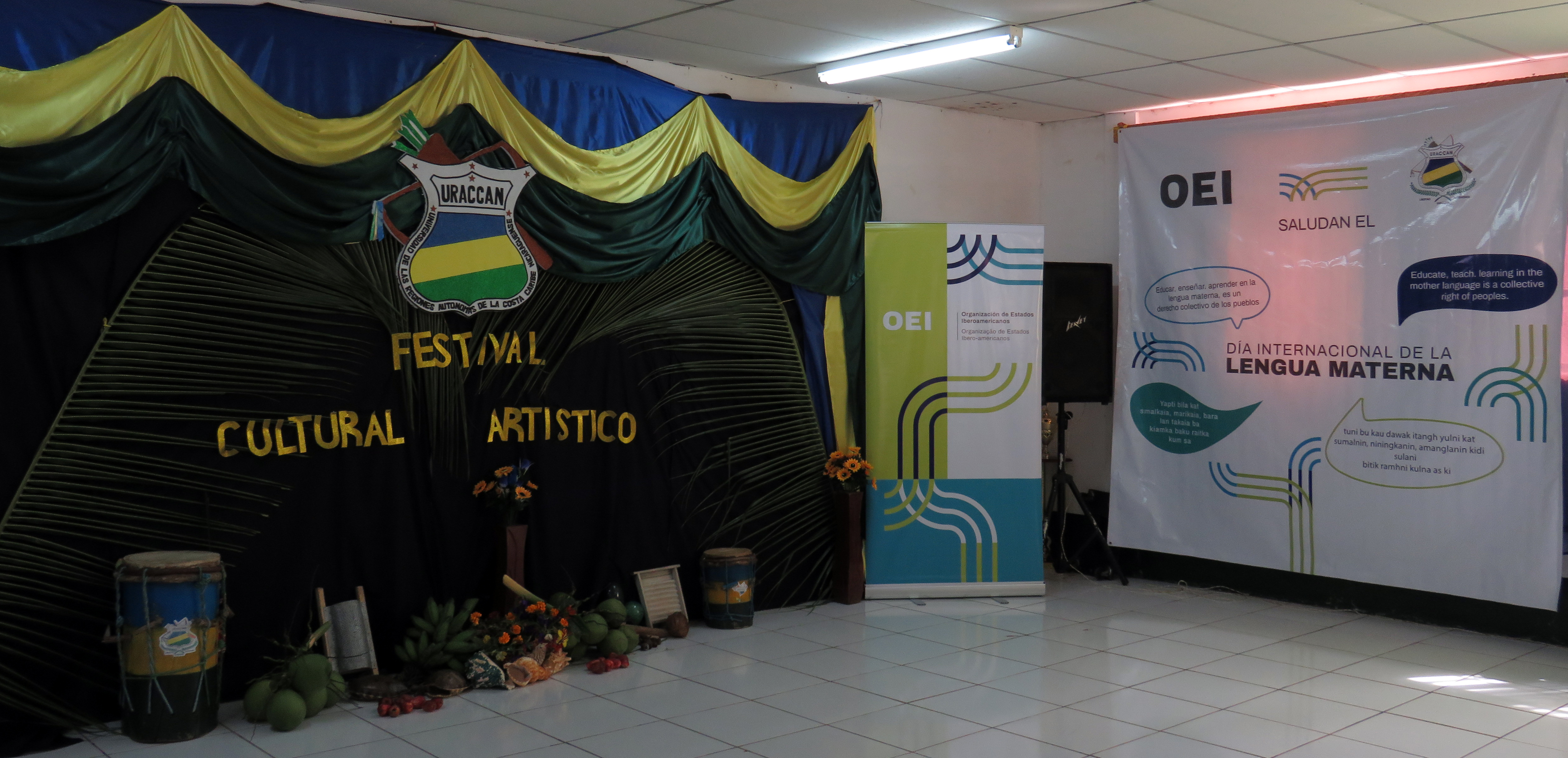 OEI y URACCAN realizan Festival Cultural para promover la identidad cultural de la Costa Caribe Nicaragüense