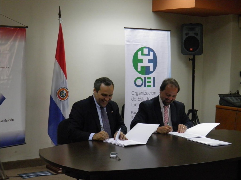 Convenio de Cooperación entre la Secretaría Técnica de Planificación y la OEI