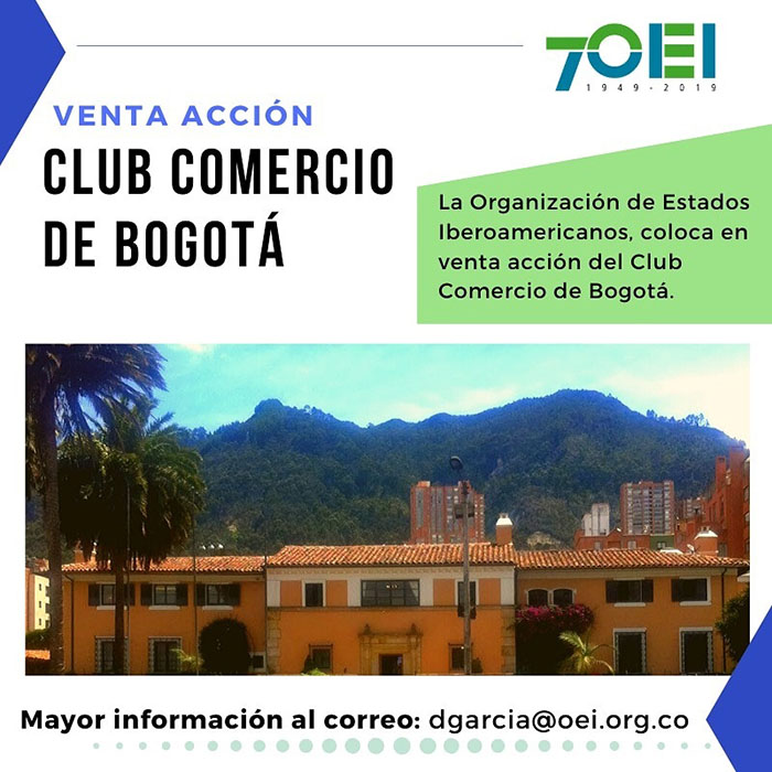 OEI | Colombia | Noticias | VENTA ACCIÓN CLUB COMERCIO DE BOGOTÁ