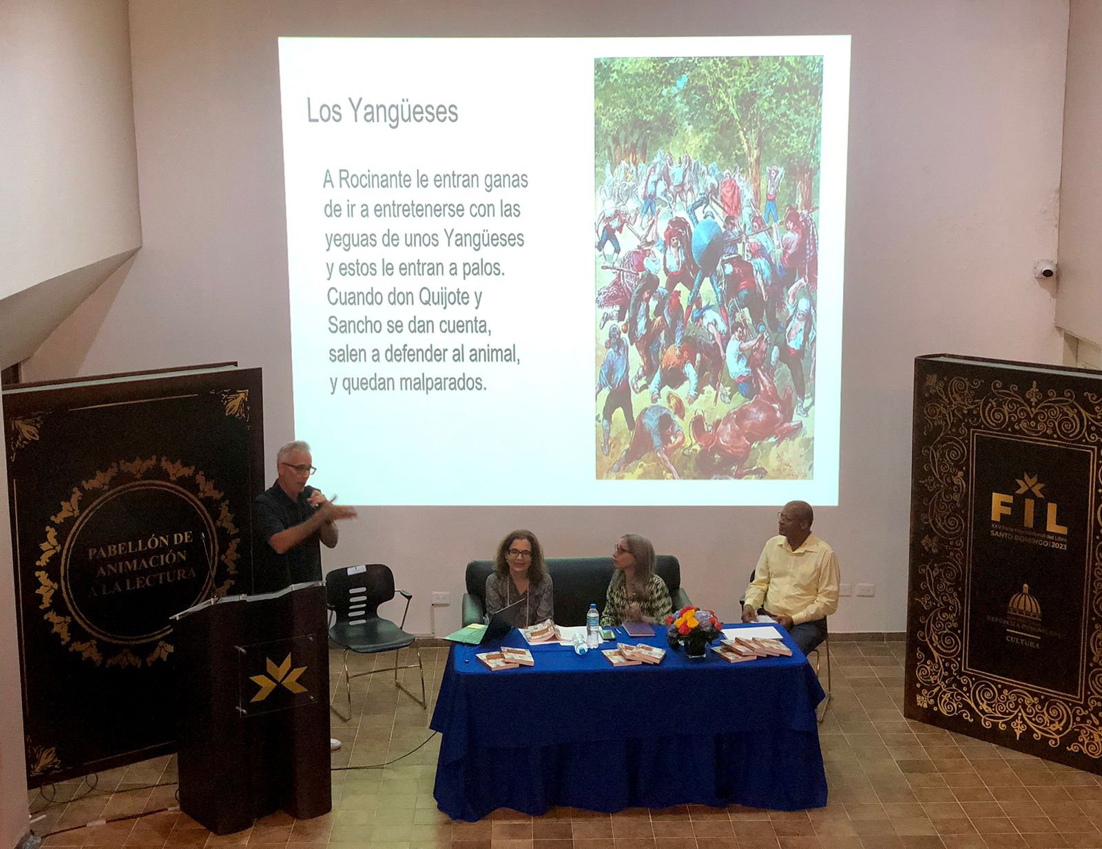 OEI presenta en la Feria del Libro de Santo Domingo el capítulo dominicano del Quinto Quijote
