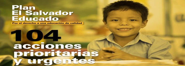 Plan «El Salvador Educado»