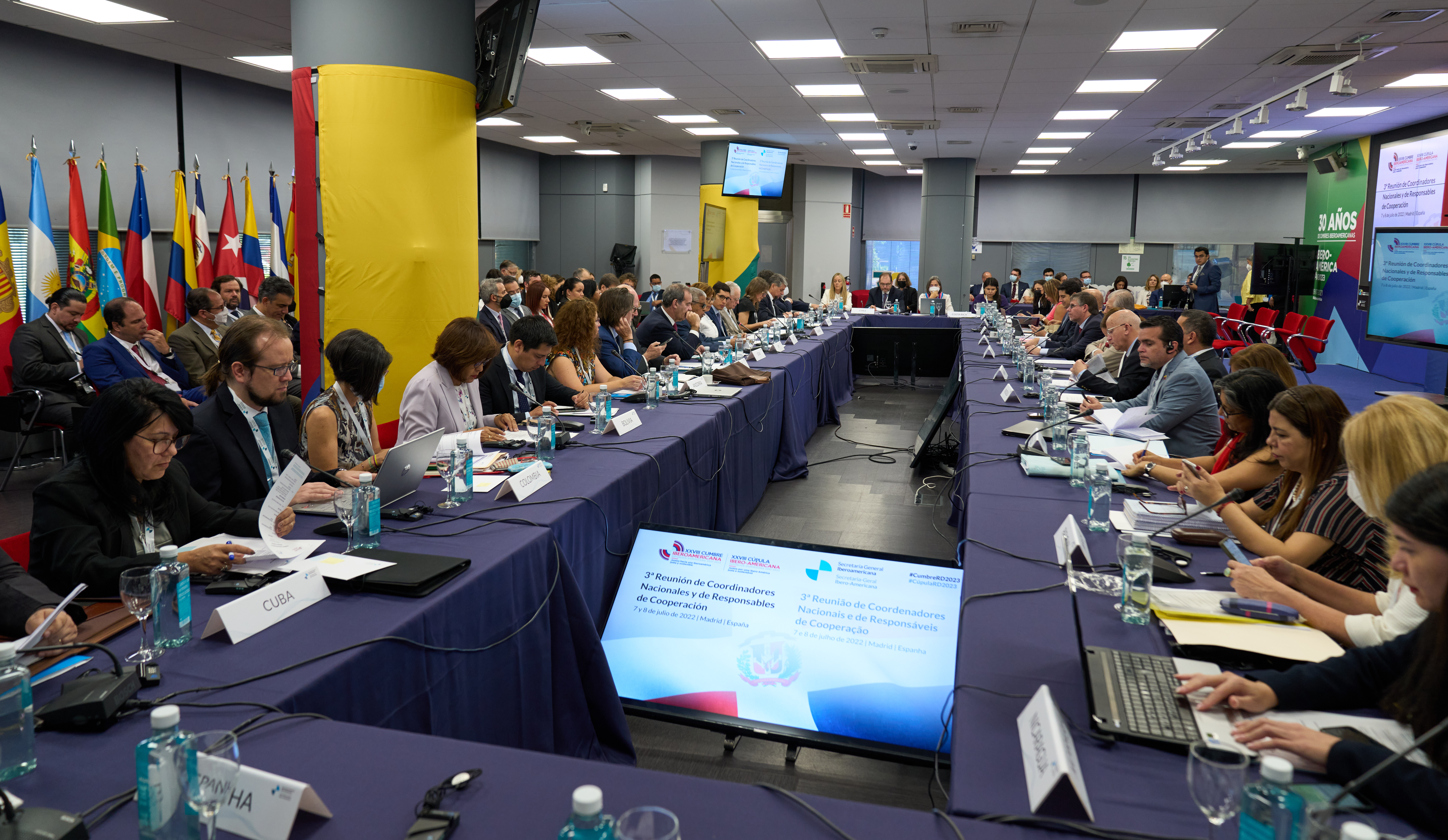 O Secretário-Geral da OEI participa na Terceira Reunião de Coordenadores Nacionais e Responsáveis de Cooperação, organizada pela SEGIB