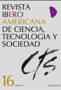 Revista Iberoamericana de Ciencia, Tecnología y Sociedad, Vol. 6, Nº 16
