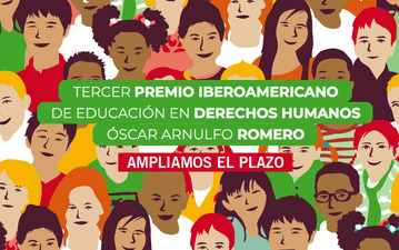 Se amplía el plazo de presentación de candidaturas  del III Premio Iberoamericano de Educación en Derechos Humanos