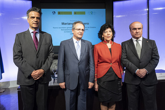 Presentación oficial de Mariano Jabonero como nuevo secretario general de la OEI (2018-2022)