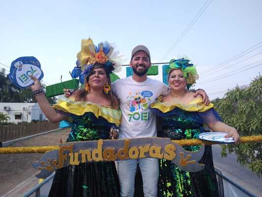OEI en el Carnaval Educativo de Sabanalarga, con su campaña de prevención de embarazos en adolescentes “Ponte el Capuchón de la Razón”