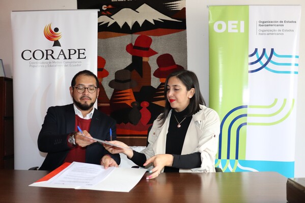 OEI firma una alianza con la Coordinadora de Medios Comunitarios 