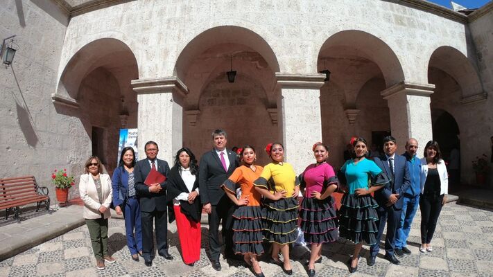 Festival cultural ‘Madrid en Iberoamérica’ finalizó en Arequipa con un conversatorio de industrias culturales y creativas, y un gran concierto de gala 