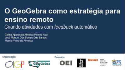 OEI em parceria com os Institutos GeoGebra de Portugal e S. Paulo publica e-book sobre o uso do software no ensino remoto 