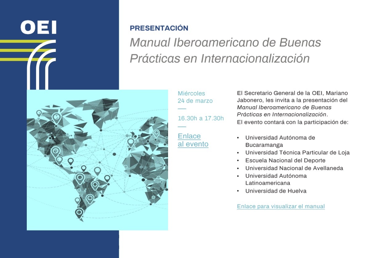Presentación del «Manual Iberoamericano de Buenas Prácticas de Internacionalización» 