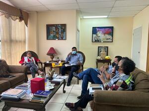 Reunión entre OEI Honduras, Alcaldía de Cantarranas y Secretaría de las Culturas, Artes y Patrimonios de los Pueblos