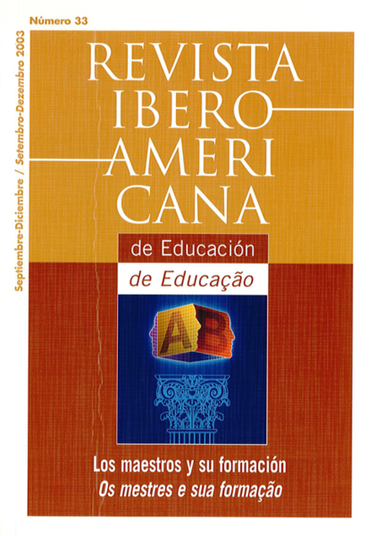 Revista Iberoamericana de Educación: Los maestros y su formación