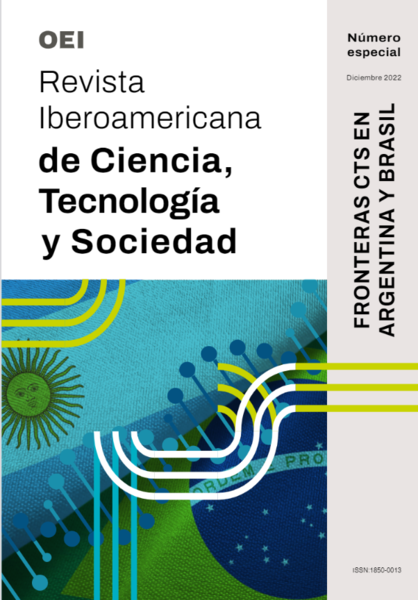 Revista iberoamericana de ciencia, tecnología y sociedad: fronteras CTS en Argentina y Brasil