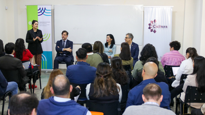 OEI recibe taller de Gobernanza Cultural de la Economía Creativa en Paraguay