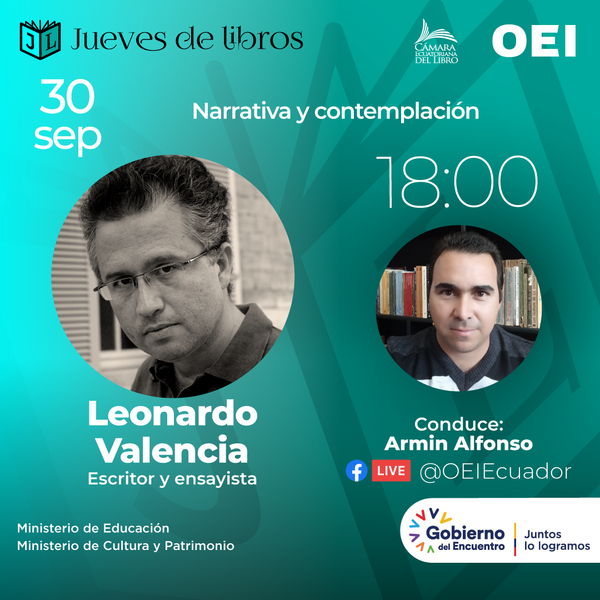 La narrativa y creatividad de Leonardo Valencia en el Jueves de Libros