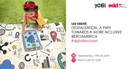 La OEI organiza un debate sobre digitalización inclusiva durante los European Development Days